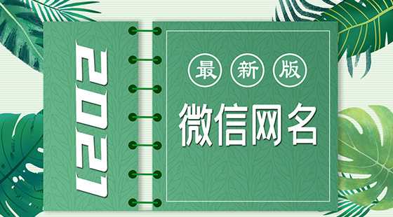 2021最新版的微信網名